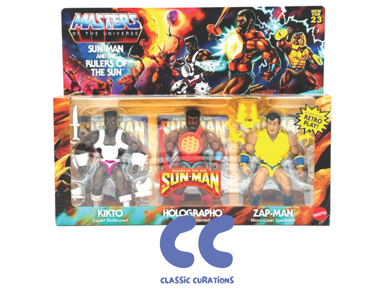 Mattel Masters of the Universe Assorted Action Figures Sun-Man He-Man – You Pick