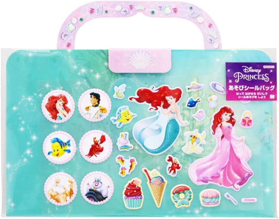 Sun-Star Stationery Play Sticker Bag, Little Mermaid, 2493406A