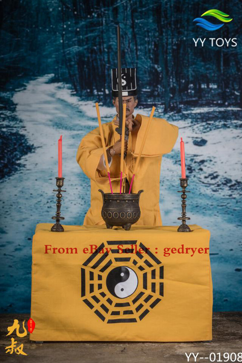 YY TOYS YY-01908 1/6 Fight zombies. Taoist priest Lam Ching-ying Action Figure