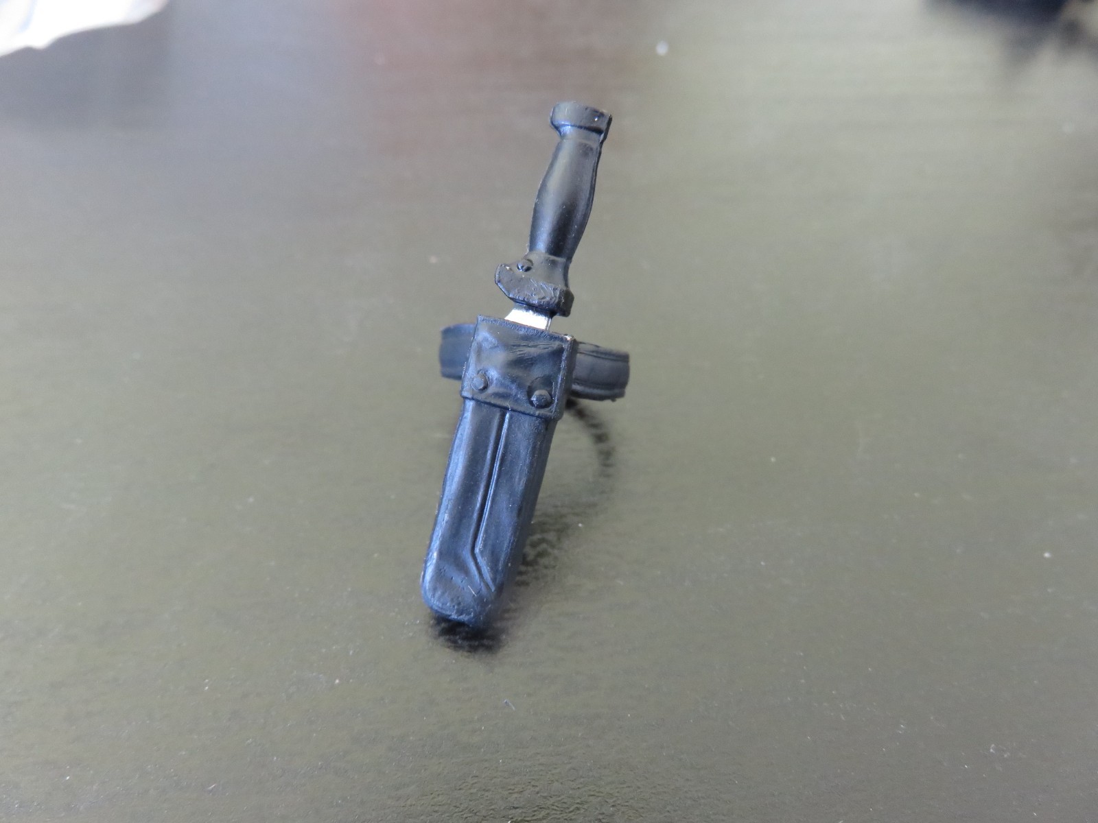 Hasbro GI JOE CLASSIFIED #181 SHORT FUZE Ankle Scabbard Knife 6&Prime; CUSTOM FODDER