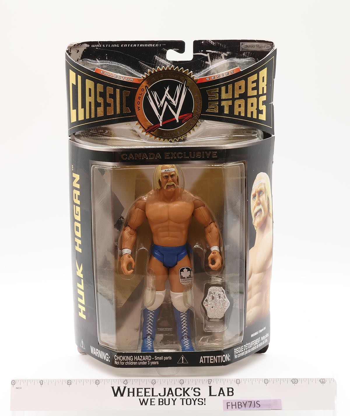 Hulk Hogan WWE Classic Super Stars CANADA Excl. 2006 Jakks Pacific NEW SEALED