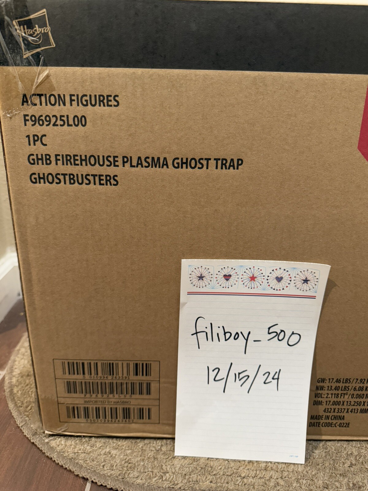 Haslab Two in the Box Ghostbusters Plasma Series Ghost Trap & PKE Meter IN HAND