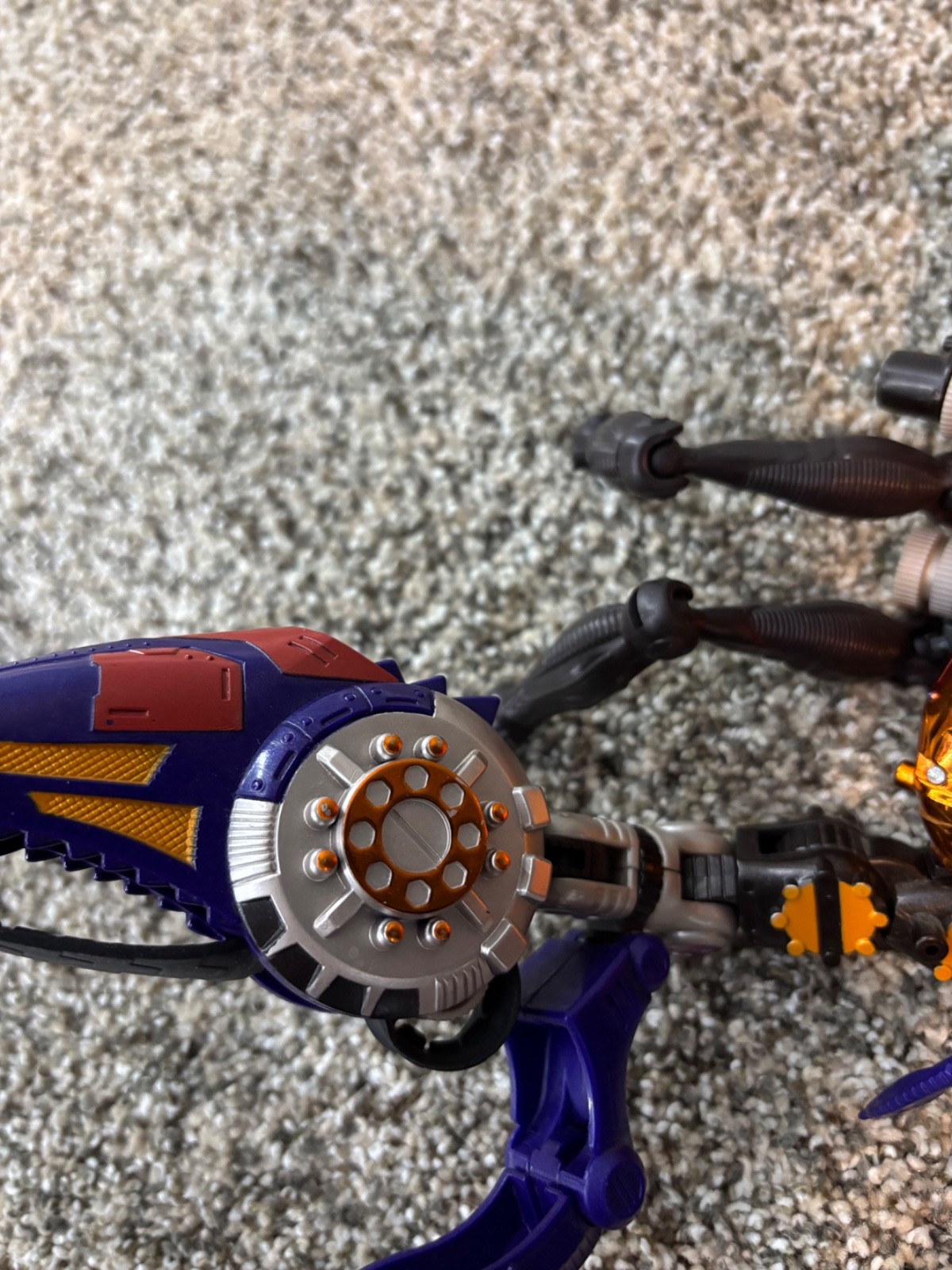 Hasbro 1998 Transformers Beast Wars Ultra Class Transmetals Rampage Complete
