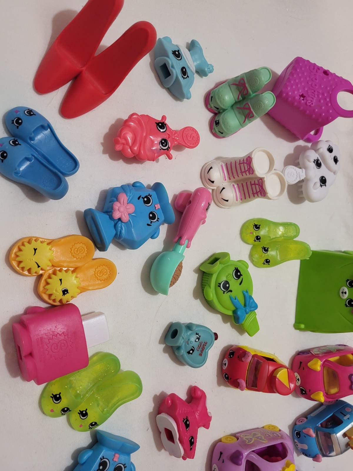 Shopkins Cars Furniture Shoes Toys Assorted Lot