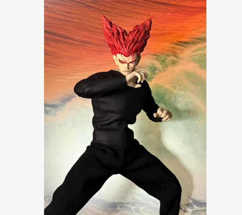 1/12 Custom Clothes Set For 6 » ONE PUNCH-MAN Garou Action Figure (No Figure)
