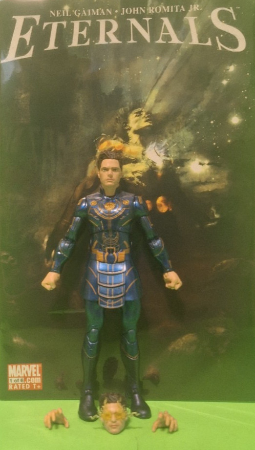 Marvel Legends IKARIS – GILGAMESH BAF WAVE + GREAT COMIC ETERNALS # 1