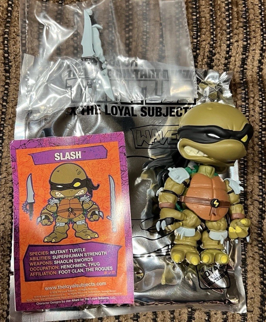 Loyal Subjects TMNT Teenage Mutant Ninja Turtles Wave 2 Lot Of 8 Figures New