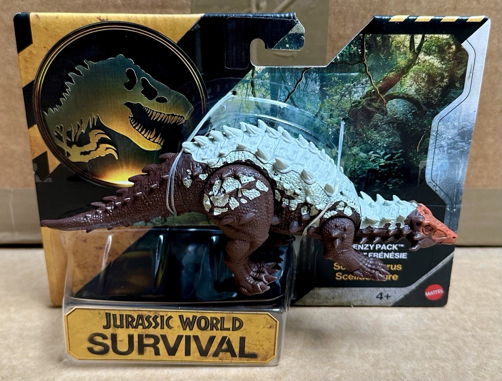 Jurassic World Survival Frenzy Pack SCELIDOSAURUS Dinosaur Action Figure