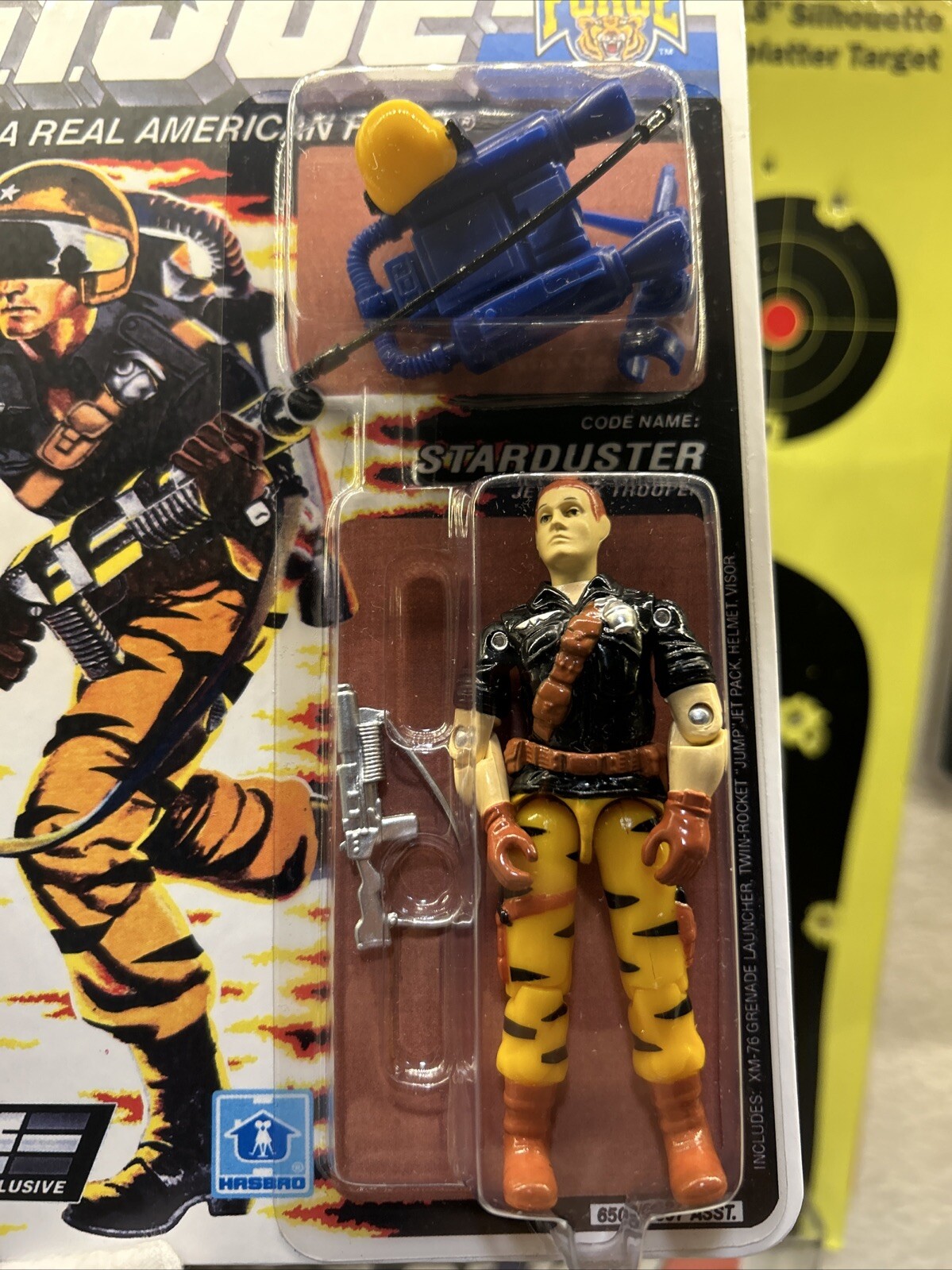 Arah Cobra 1988 Tiger Force Starduster Jet Pack Trooper Beautiful Lot Carded Moc