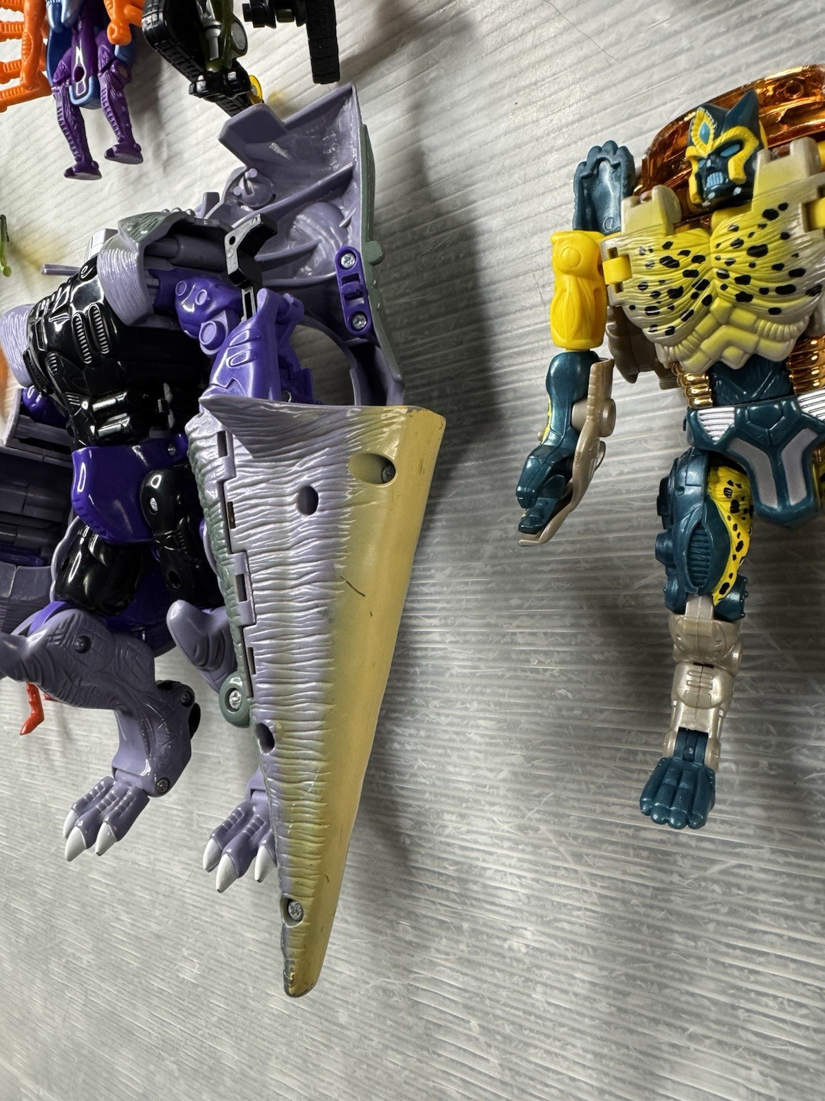 TRANSFORMERS Beast Wars Transmetal FIGURE LOT/7 Megatron Predacon Scavenger &&&