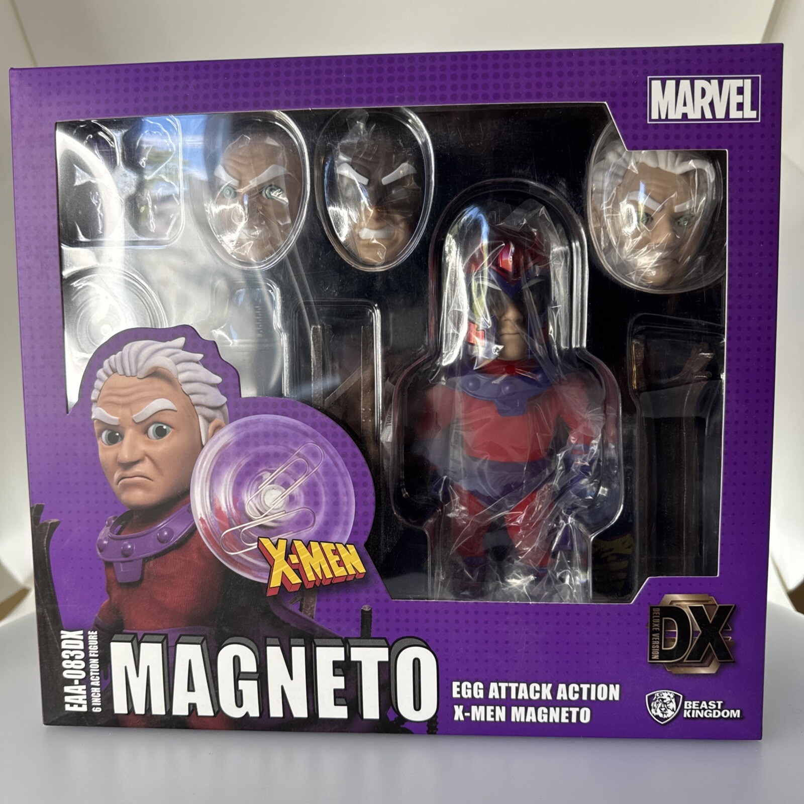 Magneto Egg Attack Action X-Men Magneto Eaa-083dx