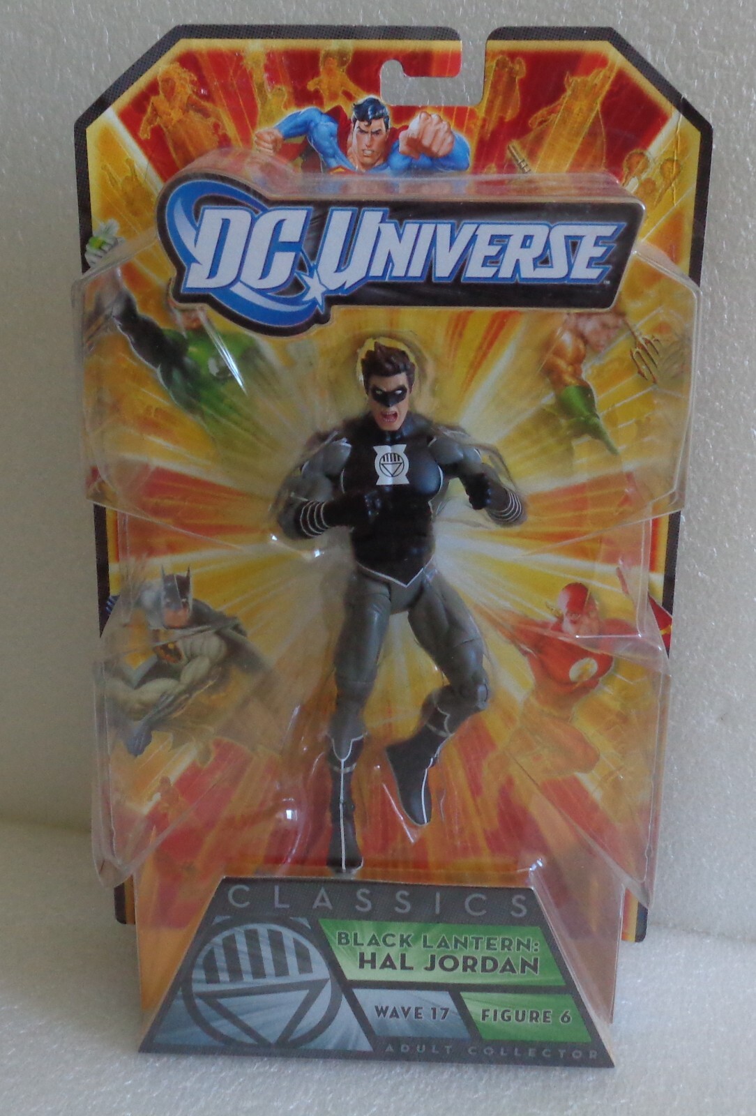2010 MATTY COLLECTOR DC UNIVERSE CLASSICS BLACK LANTERN HAL JORDAN ANTI-MONITOR