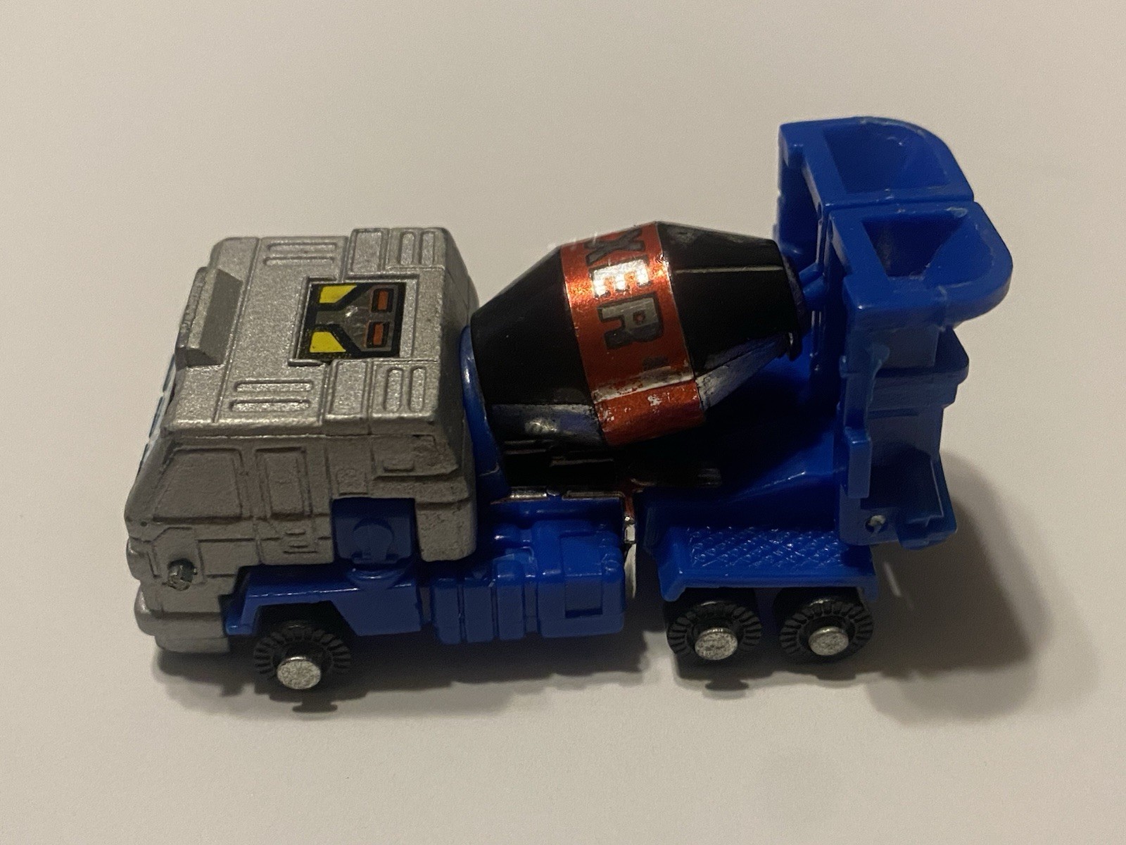 Mixer (Blue) – Convertible Robots – GoBots/MR Blockhead KO 1980’s Era Complete.