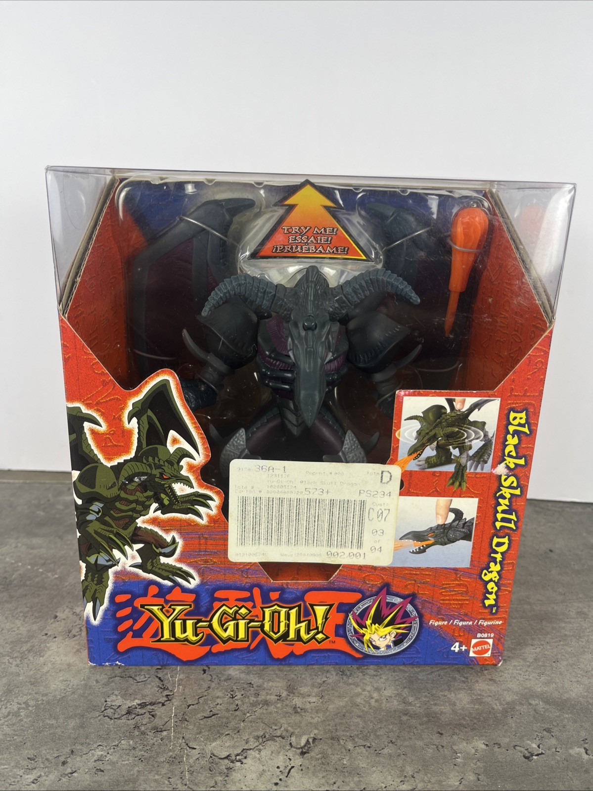 Rare English EU Yu-Gi-Oh! Black Skull Demon&rsquo;s Dragon Figure Boxed Unopened New