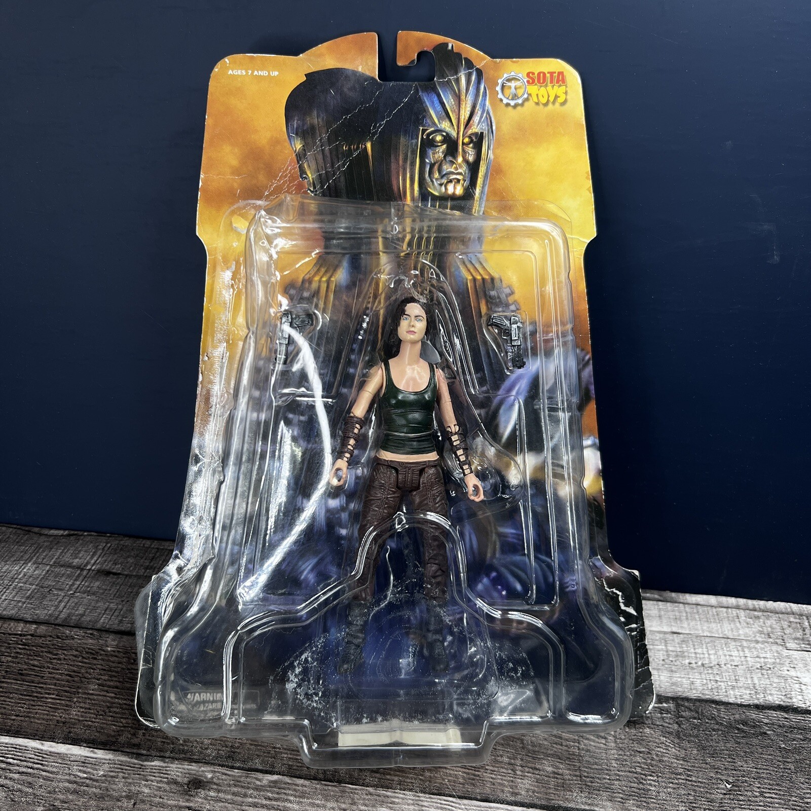 The Chronicles Of Riddick Kyra Figure 7&Prime; Sota Toys MISSING LABEL