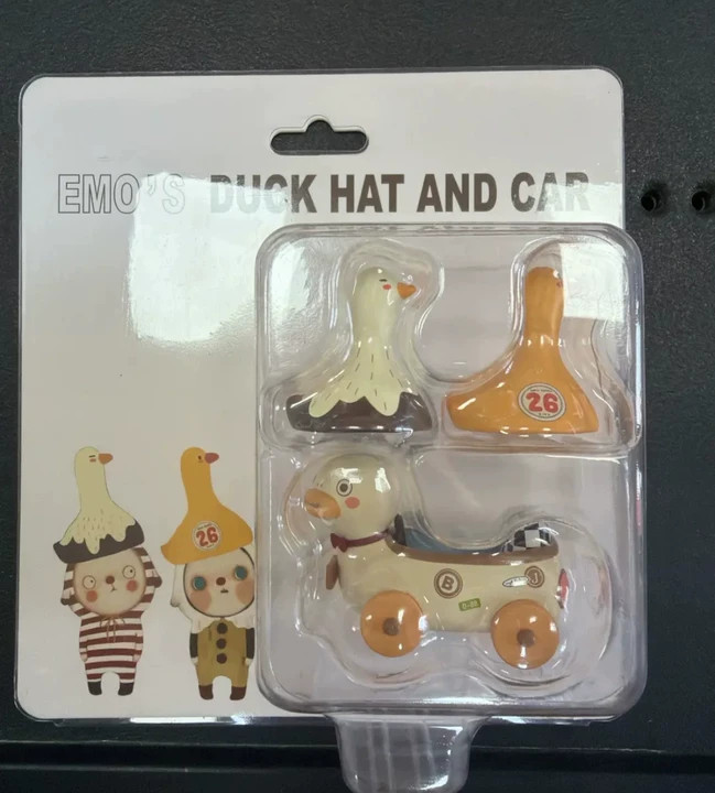 Sooya Studio Emo´s Duck Car & Hats Elevator Action Figure Sealed