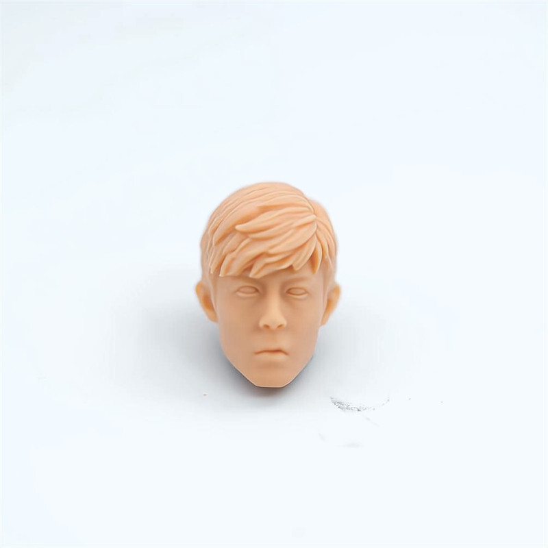1/10 Scale Initial D Calm Edison Chen Head Sculpt Unpainted Fit 7&Prime; Neca Figure