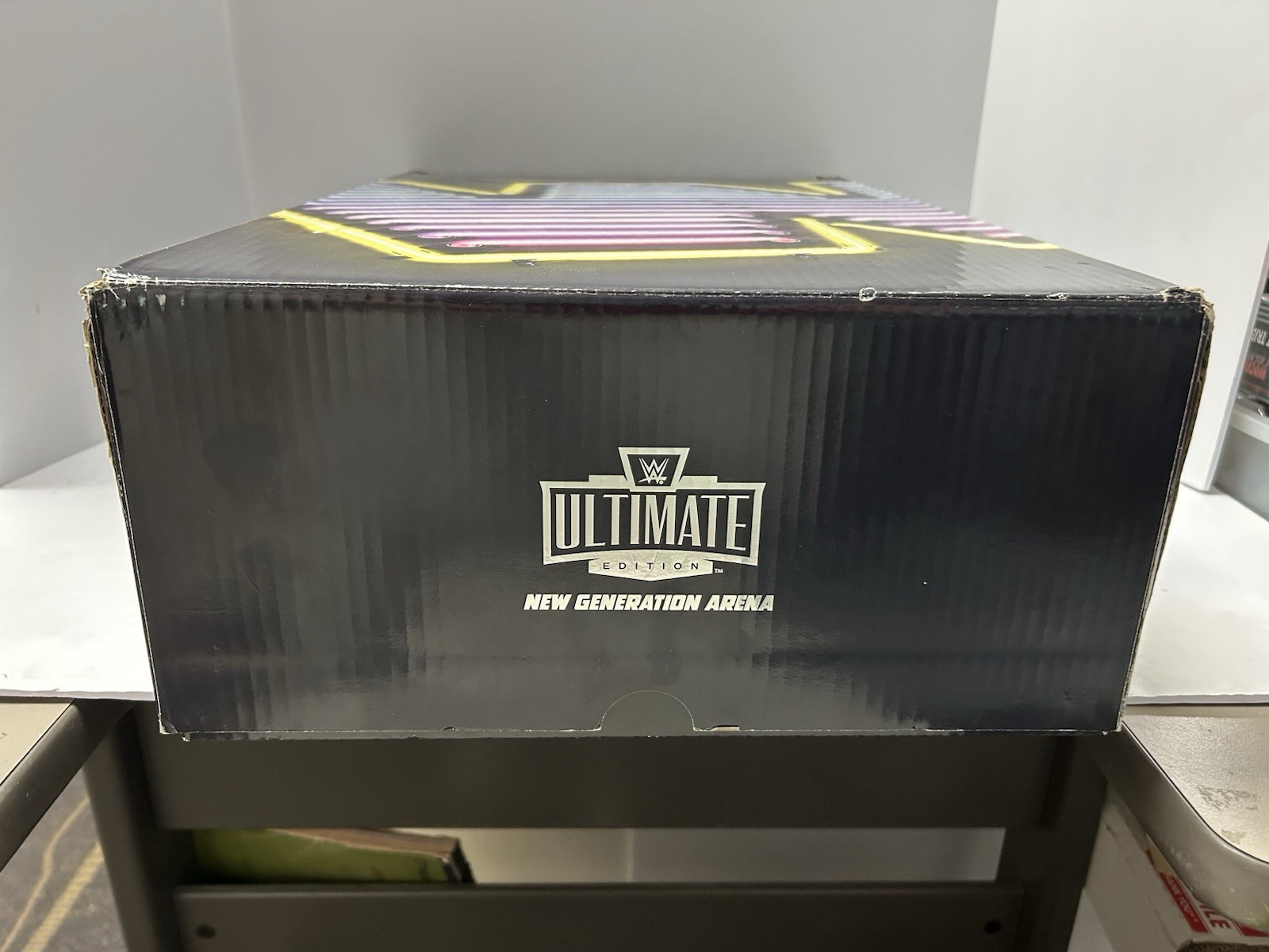 WWE Ultimate Edition New Generation Arena Ring No Figures With Mat & Extras
