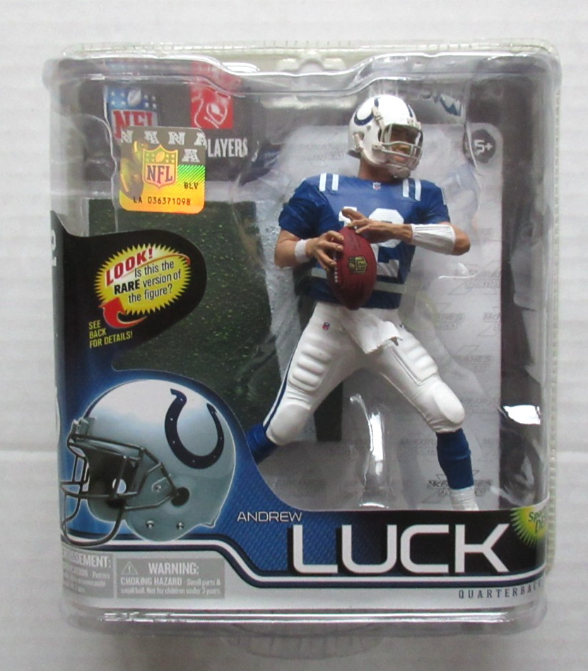 ANDREW LUCK MCFARLANE NFL SERIES 30 COLTS QB 6&Prime; FIGURE NEW SEALED