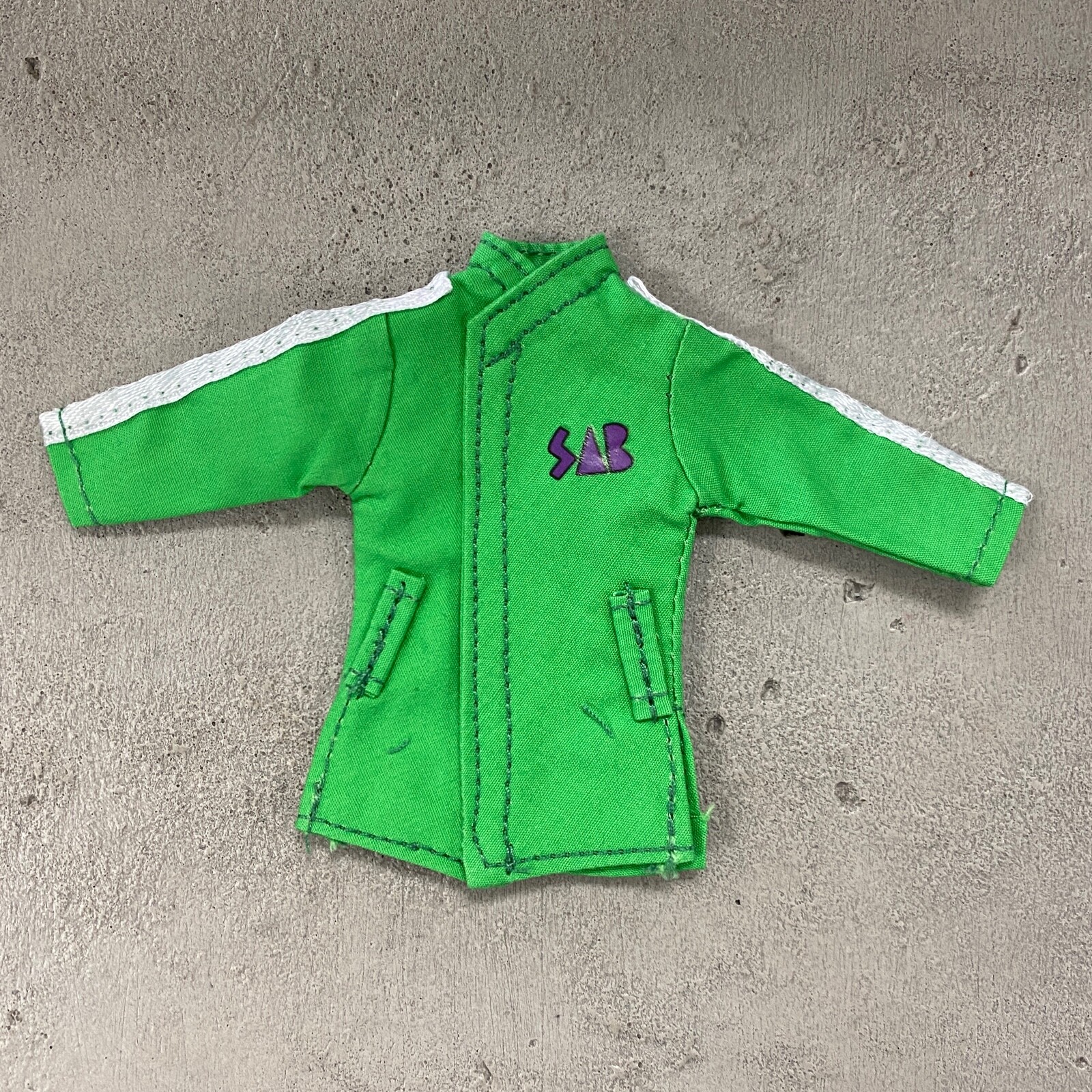 SU-DBT-G: Green Dragon Ball Broly Movie Track Jacket for SHF Dragon Stars Vegeta