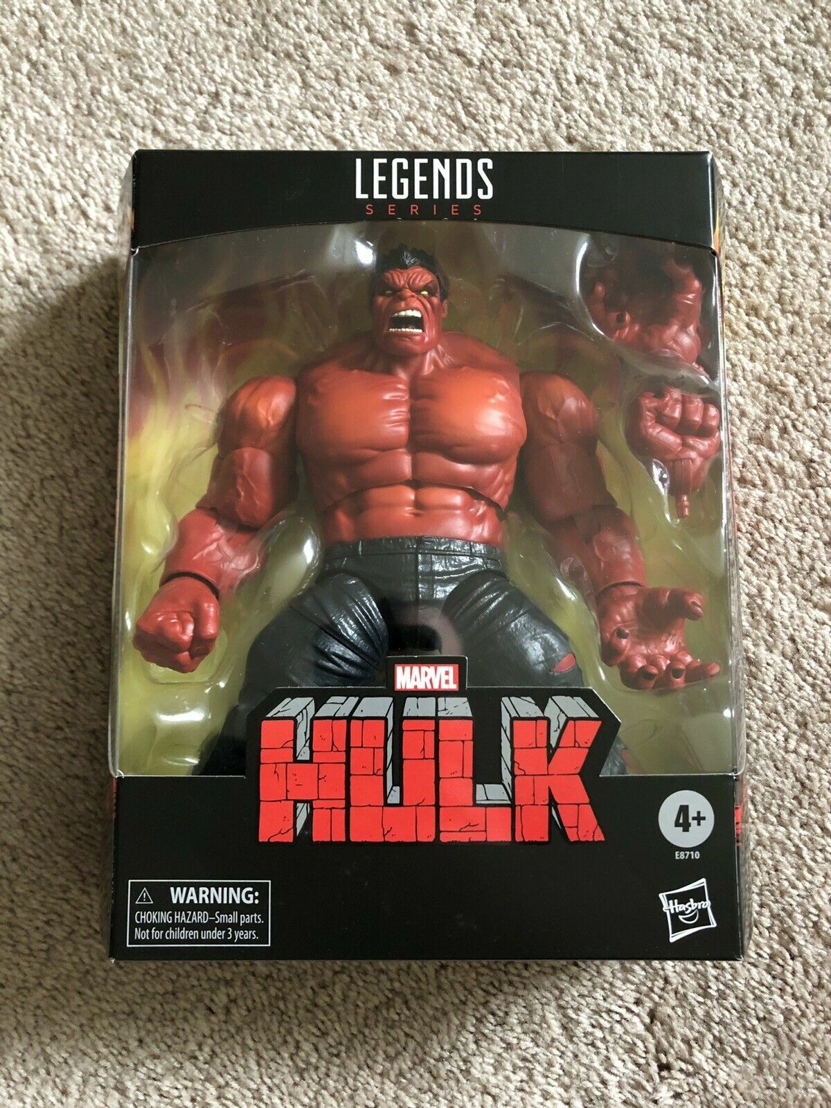 Marvel Legends Series Red Hulk Target Exclusive NEW SEALED. Sold Out