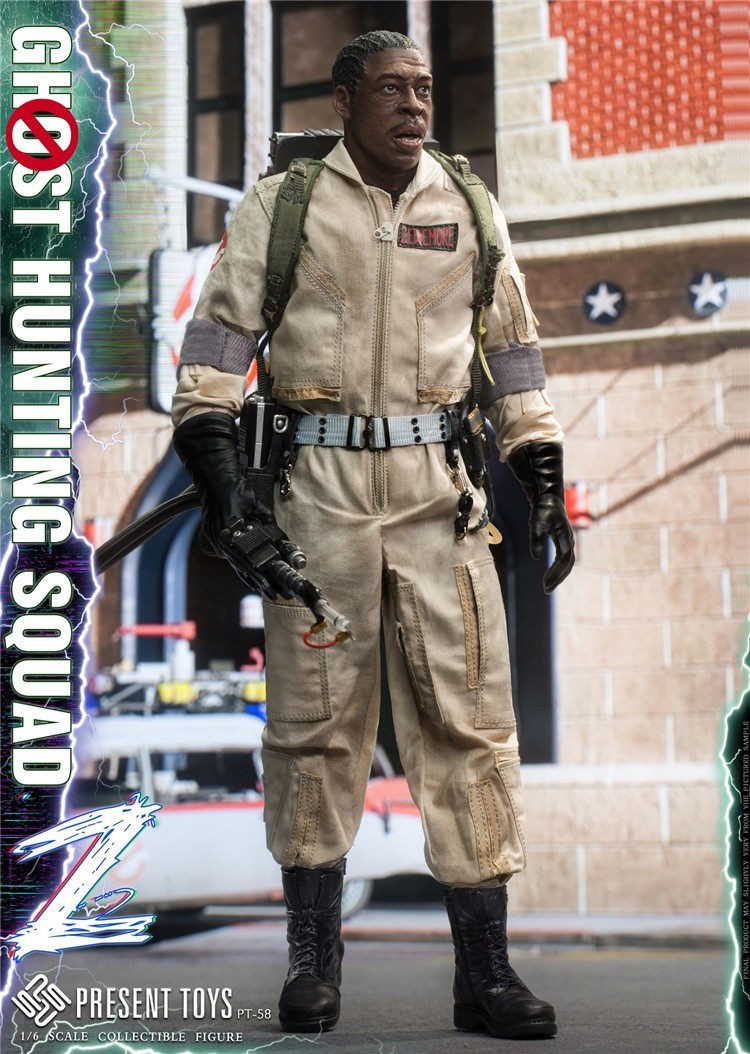 PRESENT PT-sp58 1/6 Ghost Hunting Squad Male Action Figure Model
