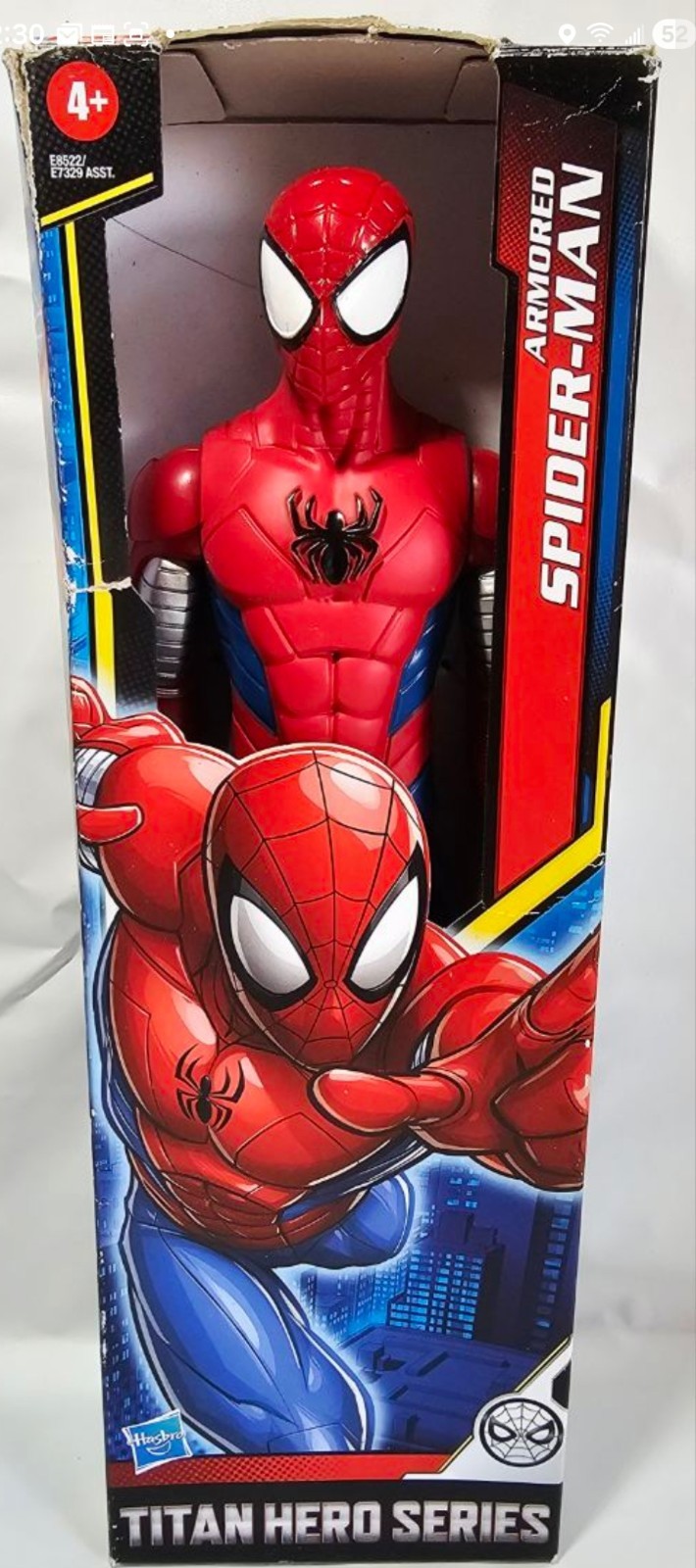 Marvel Armored Spider-Man Titan Hero Series Spider-Man 12-Inch Super Hero