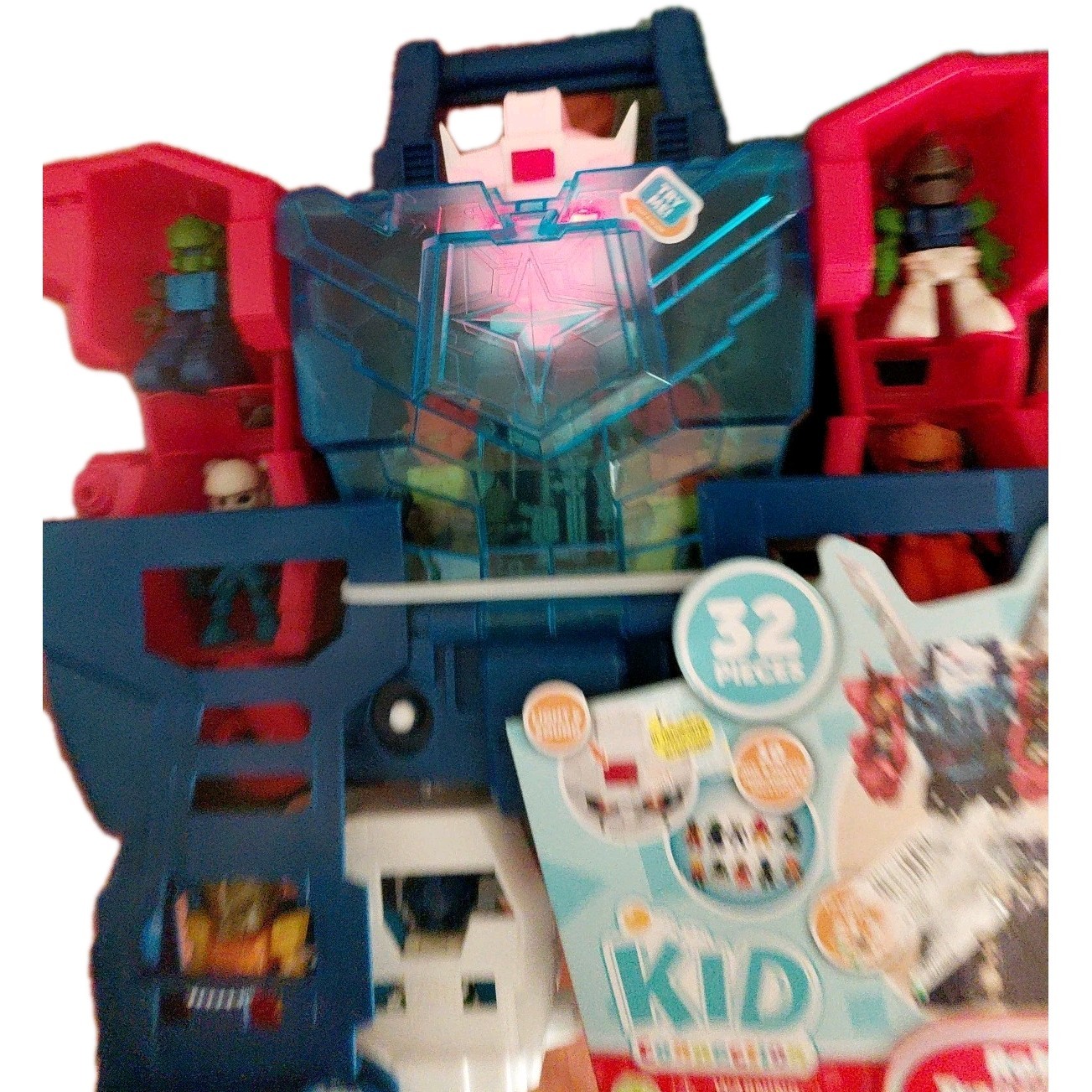 BNWT Kid Connection Robot Transporter W/Lights & Sounds – 21.5&Prime; Tall – 20230315