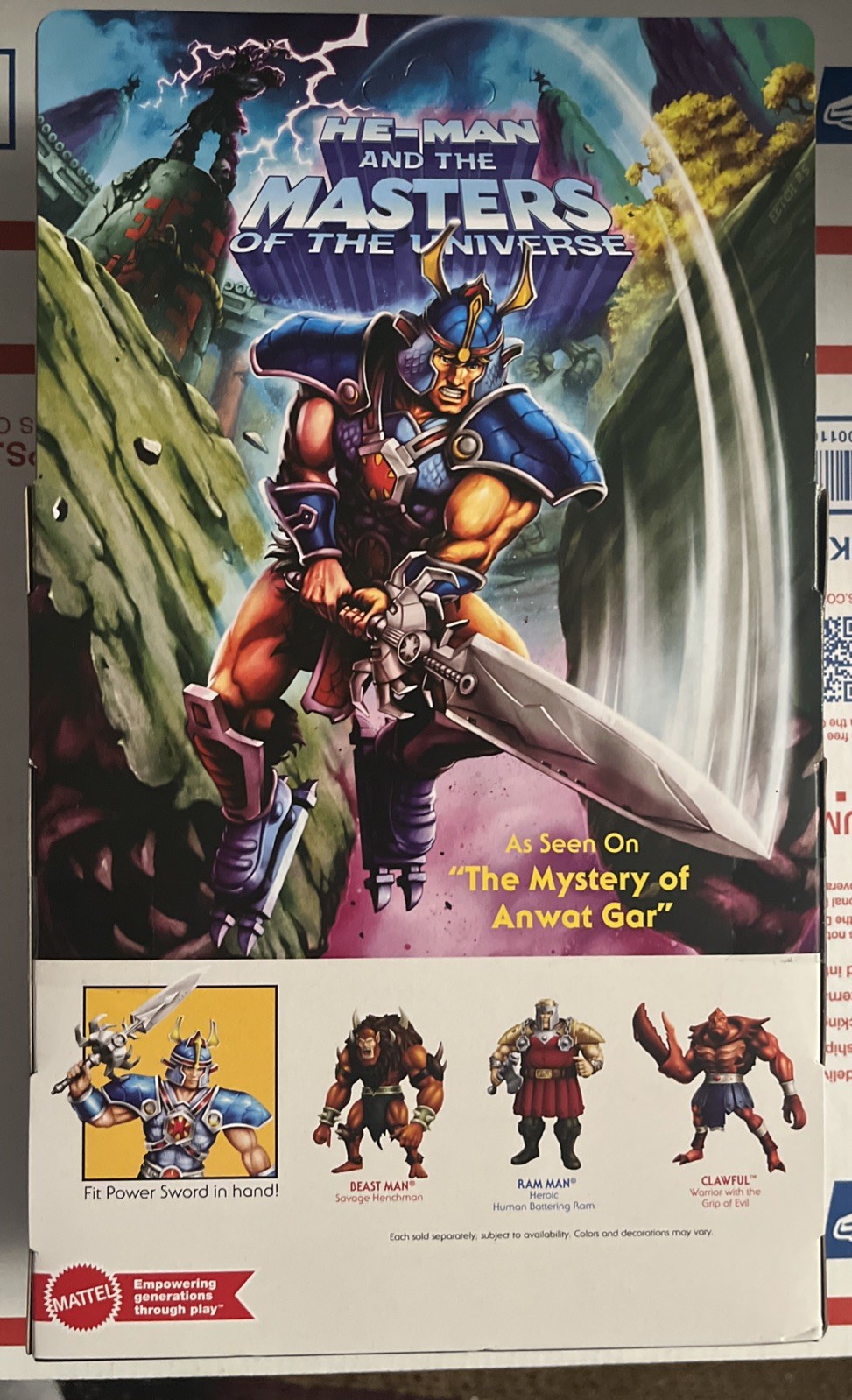 Mattel Masters of the Universe Cartoon Collection Samurai He-Man New Unpunched