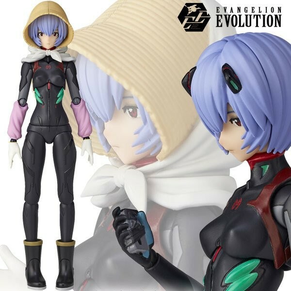 KAIYODO EVANGELION EVOLUTION EV-022 Rei Ayanami 3rd Village Ver. anime Figure