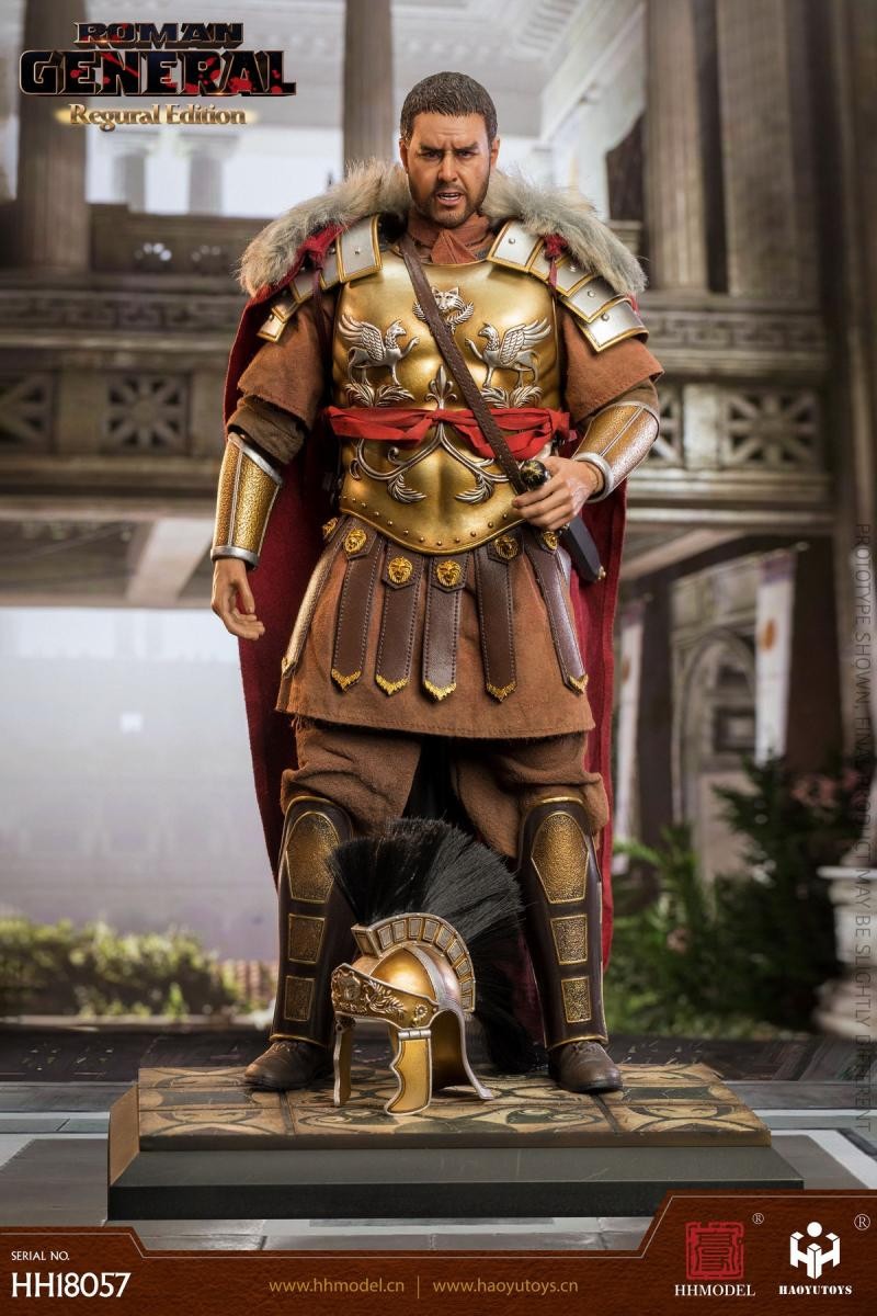 HAOYUTOYS HH18057 Roman General Golden Armor Edition 1/6 Action Figure INSTOCK