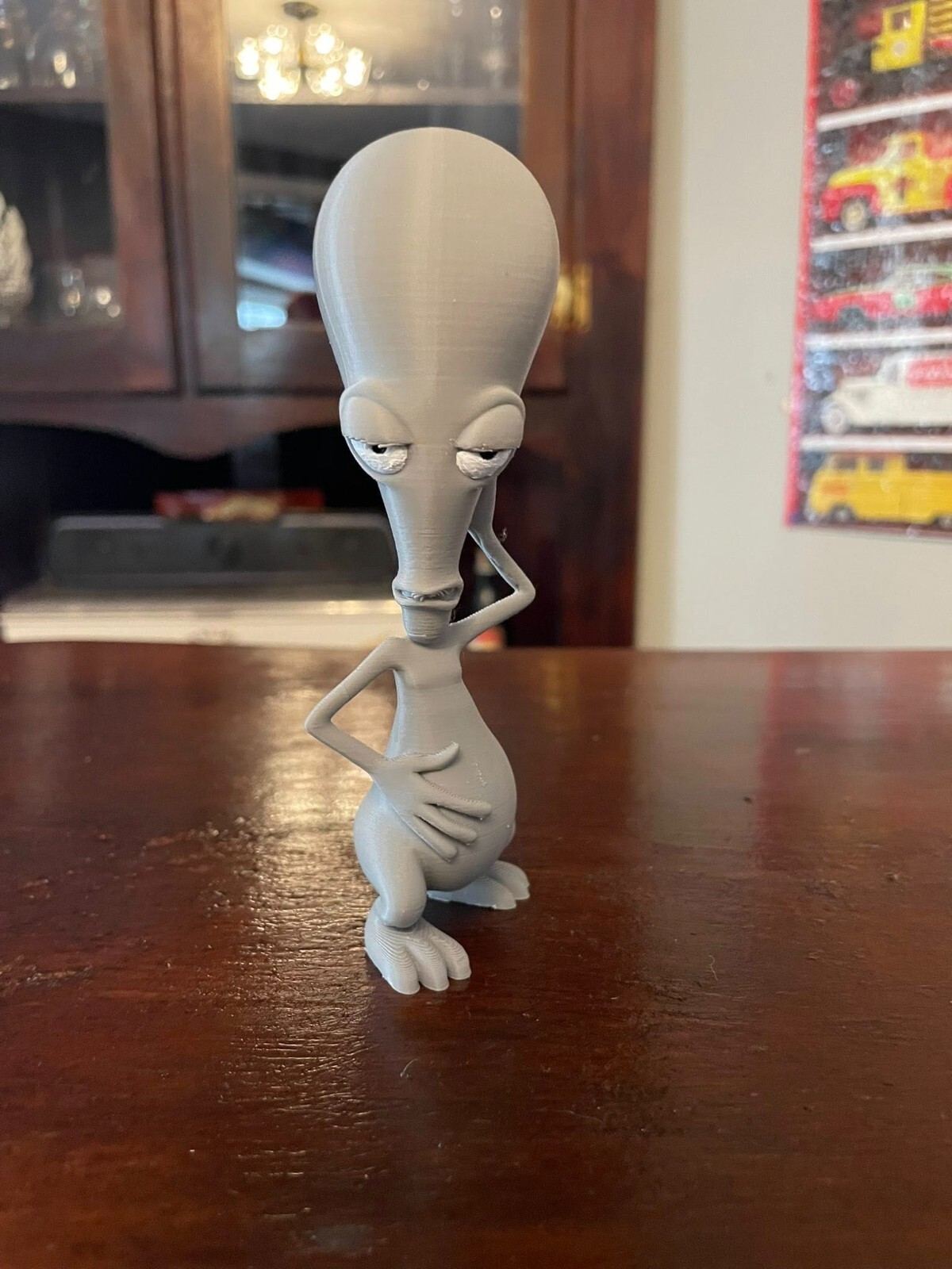 Roger Alien Figure! 6&Prime; Tall!