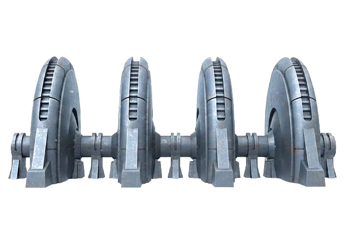 Imperial Target: 1:12 Scale Hoth Shield Generator Replica 31&Prime; Large Scale 3D