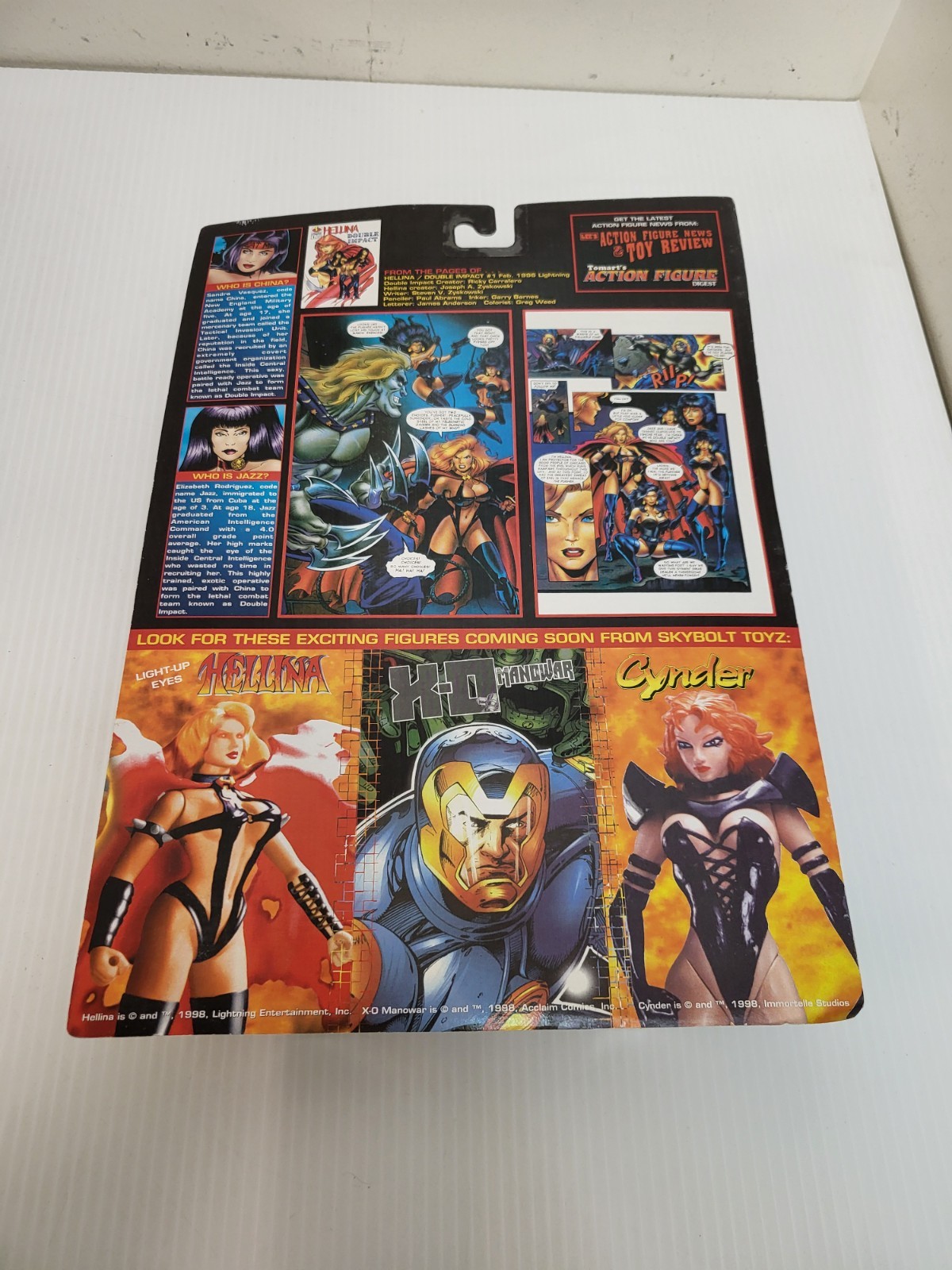 1998 Skybolt Toyz Double Impact Commando China 6&Prime; Action Figure