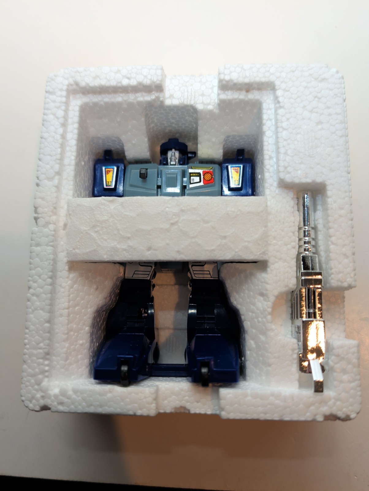 Diaclone Attack Robo Drill Type Complete In Box Unused Takara AKA Twin Twist