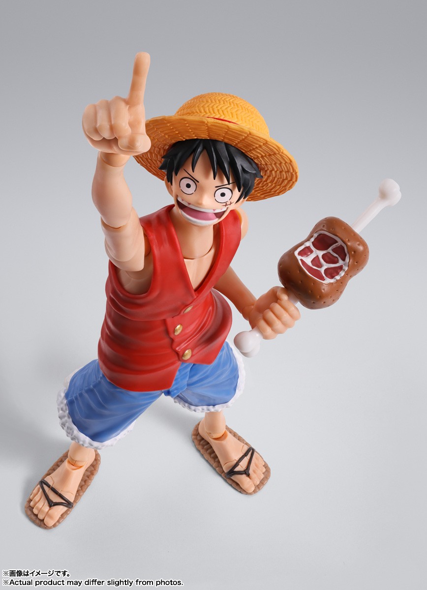 S.H.Figuarts Monkey D. Luffy -Romance Dawn- (One Piece) Action Figure BANDAI