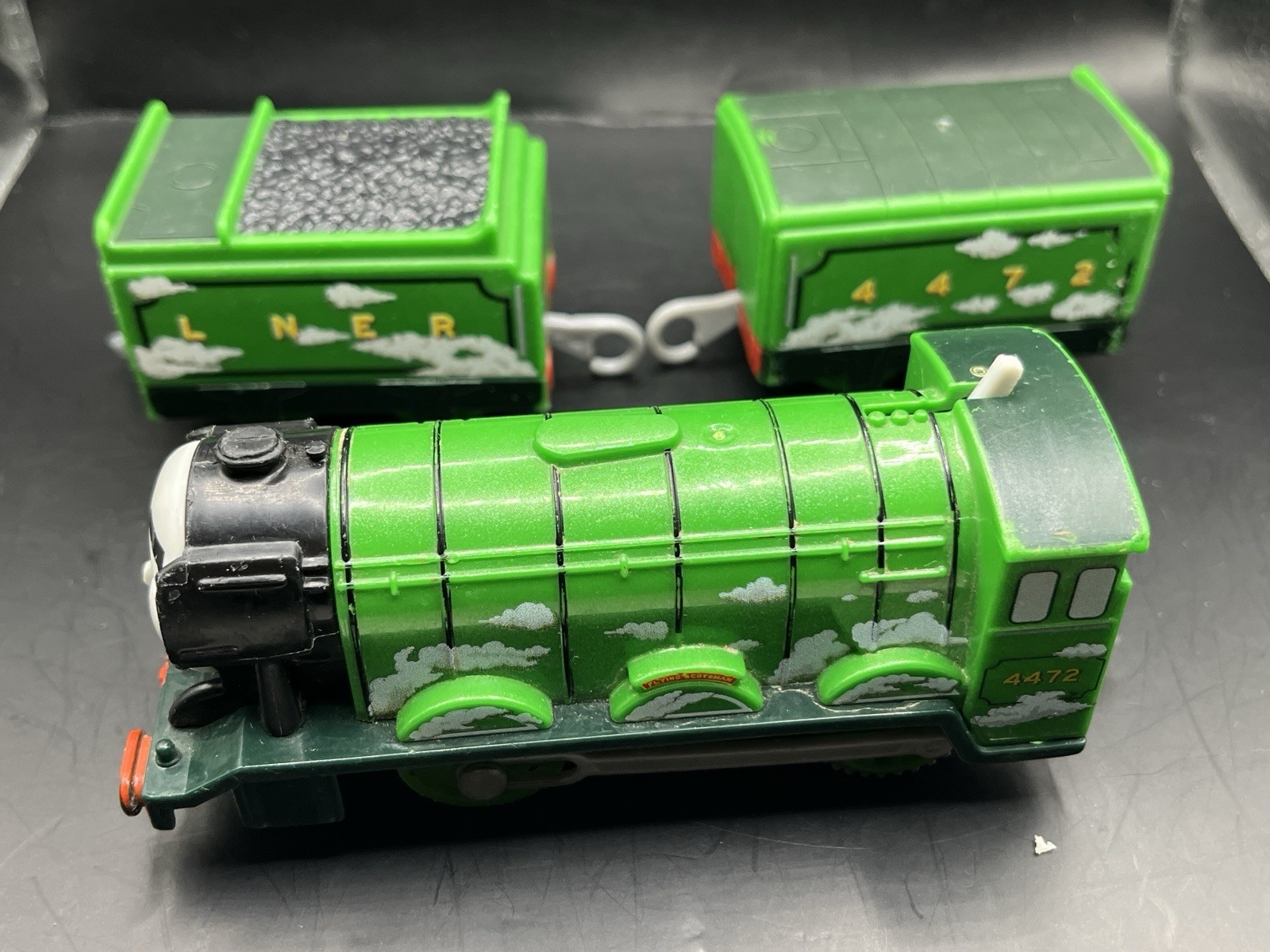 Complete Thomas Trackmaster Flying Scotsman Motorized Train Engine WORKS