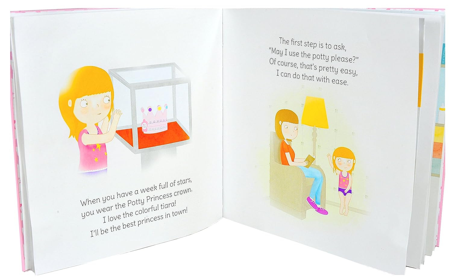 Potty Princess Training Set – Multicolor, 3-Piece Adjustable Set – Magnetic Pott
