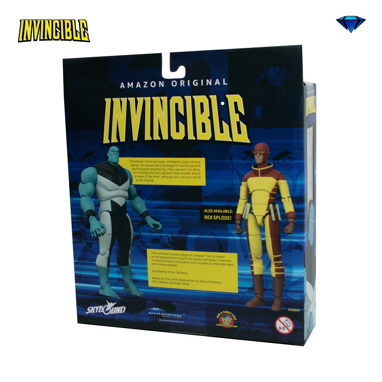 DST Invincible: Rex Splode Series 4 Deluxe Action Figure