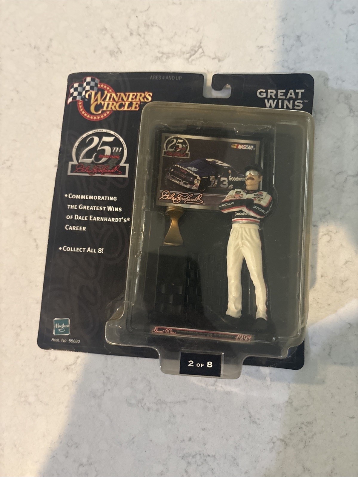 Hasbro Winner&rsquo;s Circle Dale Earnhardt 25th Anniversary Boxed Limited Edition Fi…