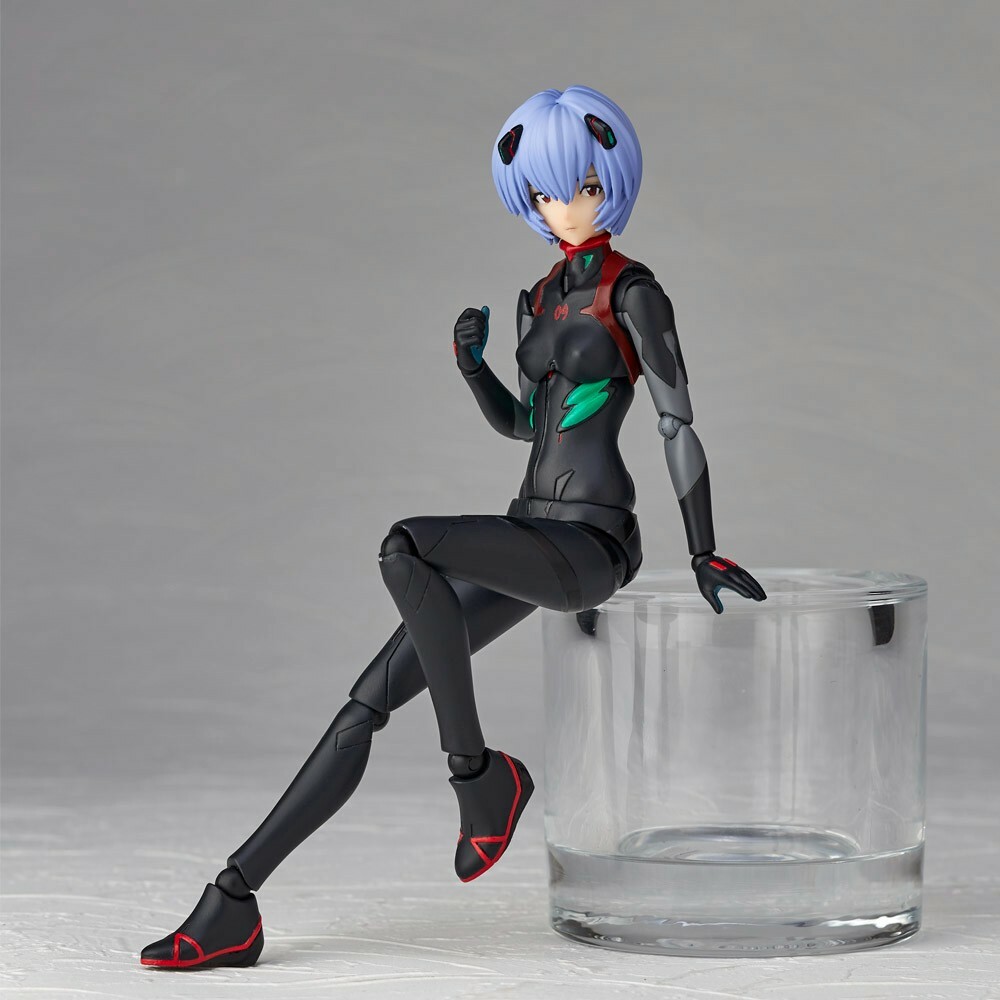 KAIYODO EVANGELION EVOLUTION EV-022 Rei Ayanami 3rd Village Ver. anime Figure