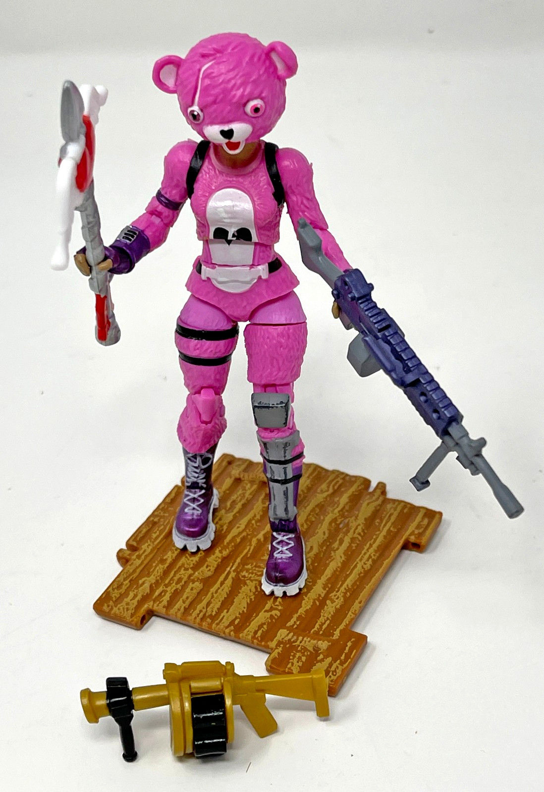 Fortnite Jazwares Cuddle Team Leader 4&Prime; Figure Loose Without Packaging Used