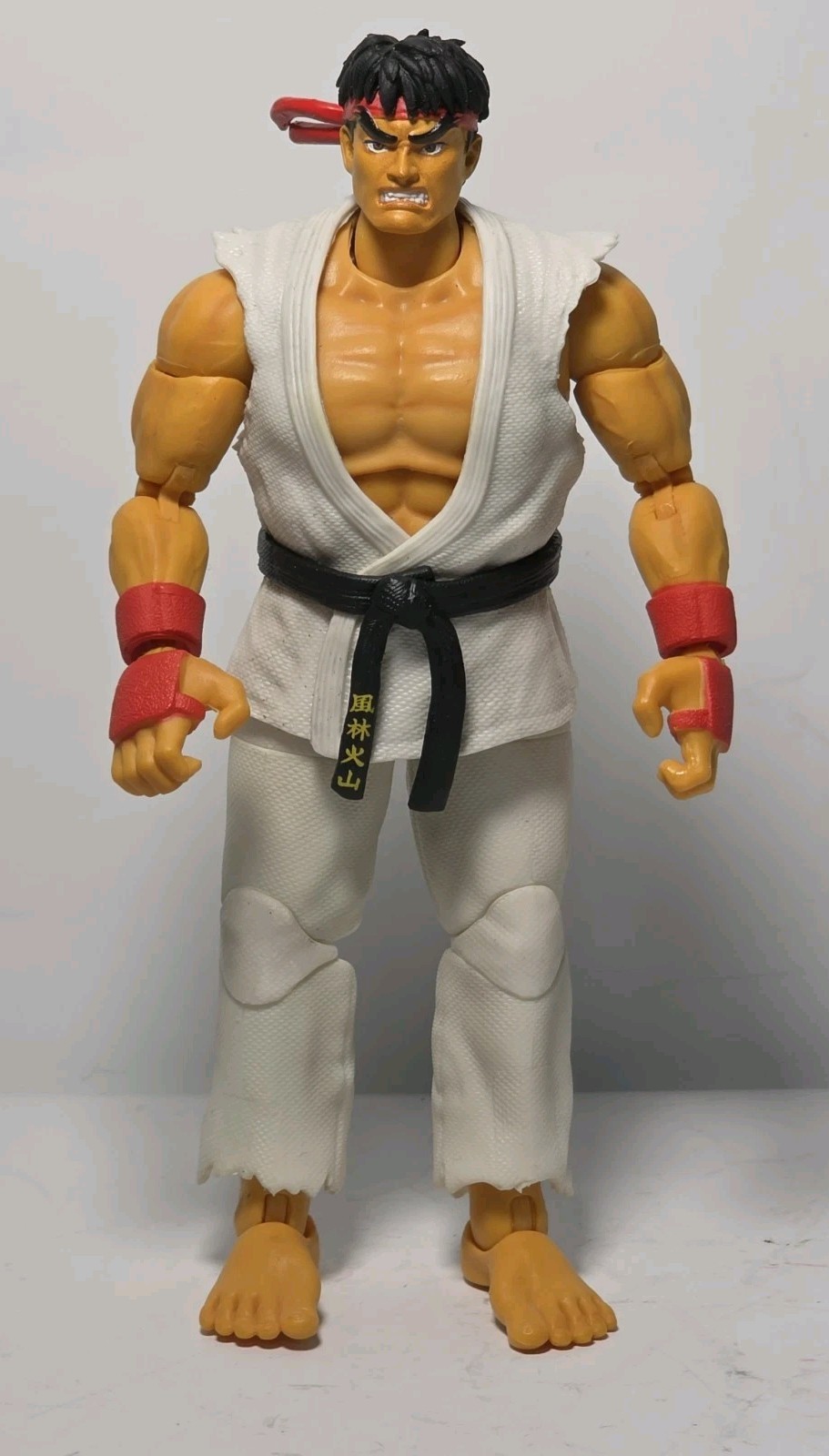 Jada Toys Street Fighter II 6&Prime; Ryu Action Figure Toy Official Licensed by Capcom