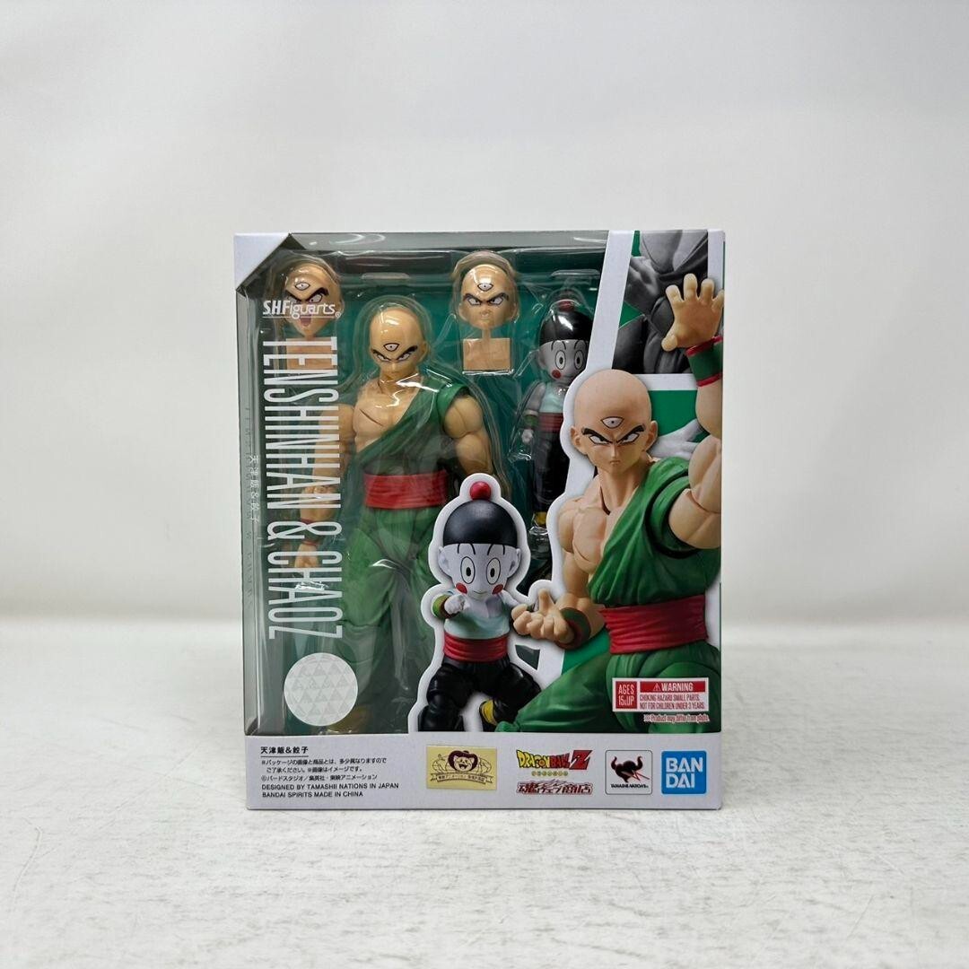 S.H.Figuarts Tien Shinhan & CHAOZ set DRAGONBALL Z from Japan Tenshinhan Chaoz