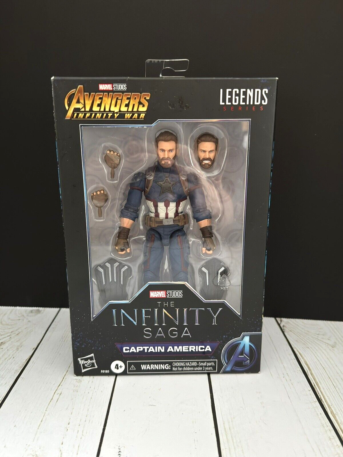 CAPTAIN AMERICA Marvel Avengers Infinity War Legends Series Figure Chris Evans