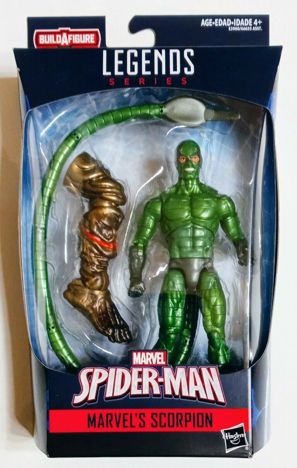 Marvel Legends SCORPION Molten Man BAF NEW Spider-Man