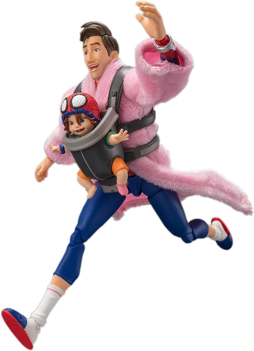 Spider-Man Across Spider-Verse Peter B. Mayday S.H.Figuarts 2pk Figure – !