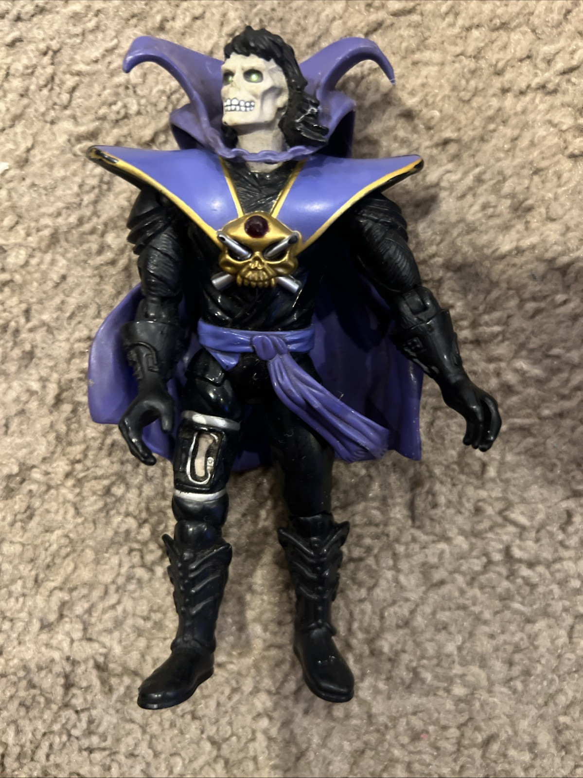 Vintage 1994 Grimskull Skeleton Warrior Playmates