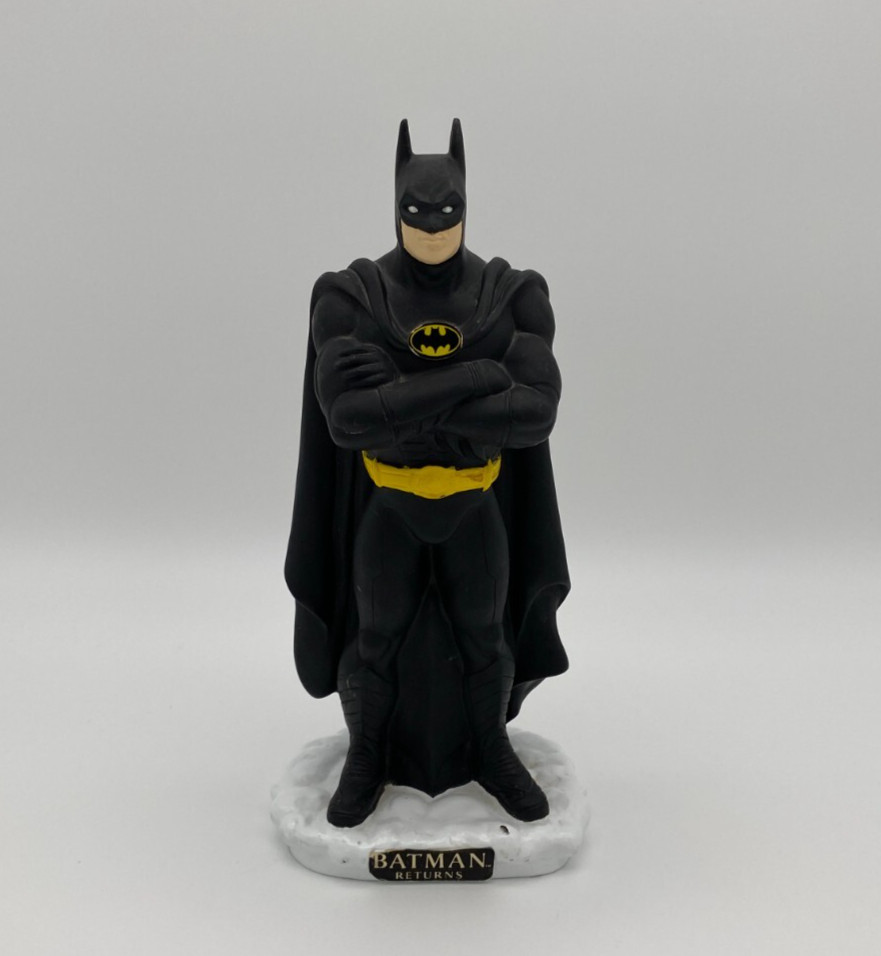 Vintage DC Comics 1991 Batman Returns 9&Prime; Coin Bank Figure