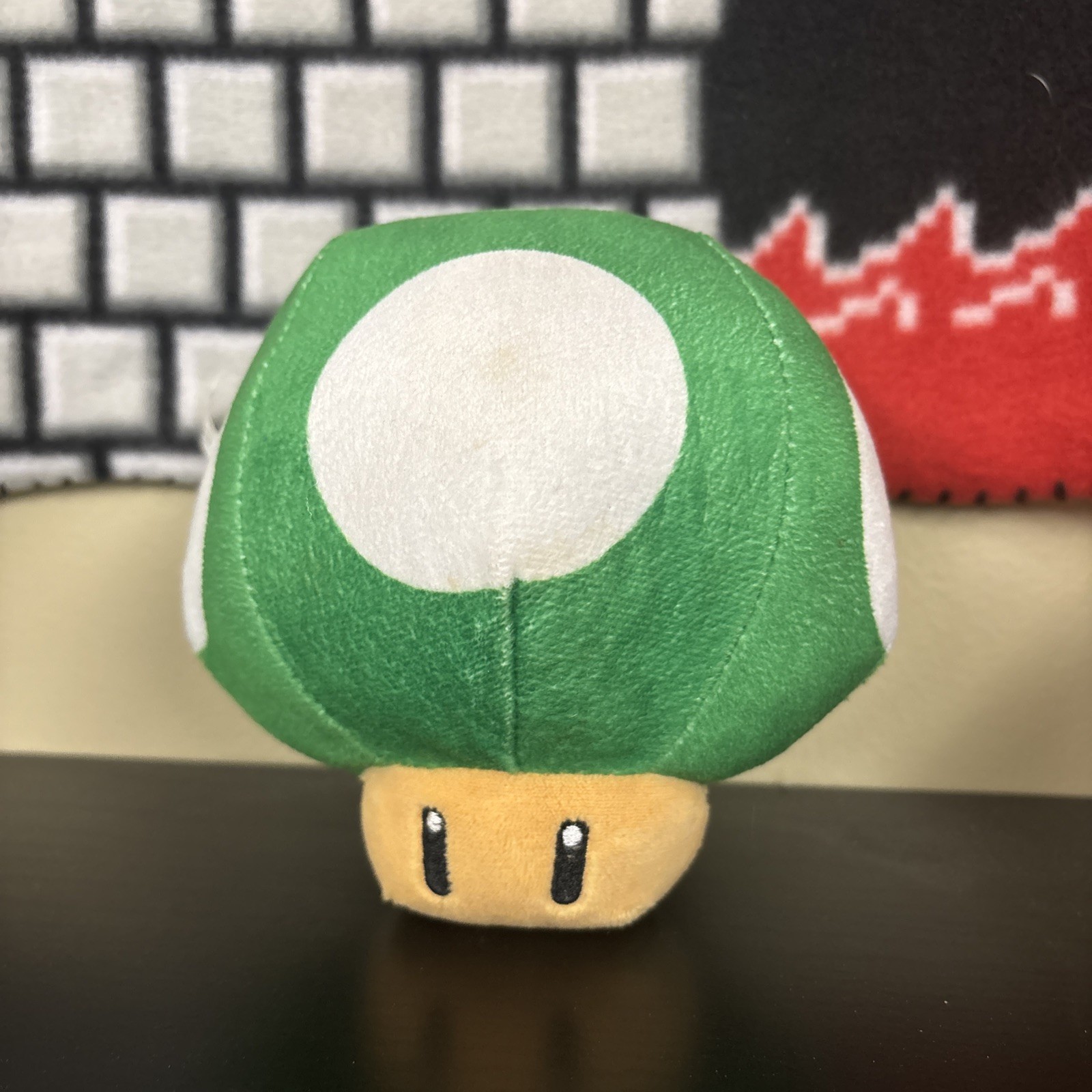 Super Mario Plush Toy 1 Up Mushroom Nintendo